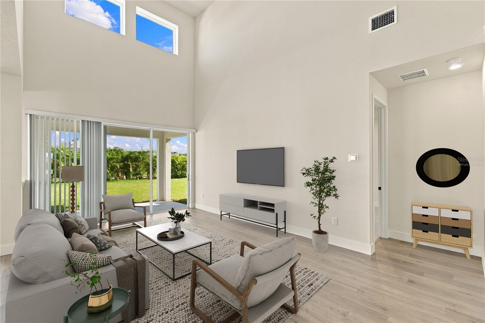 Family Room **Virtually Staged