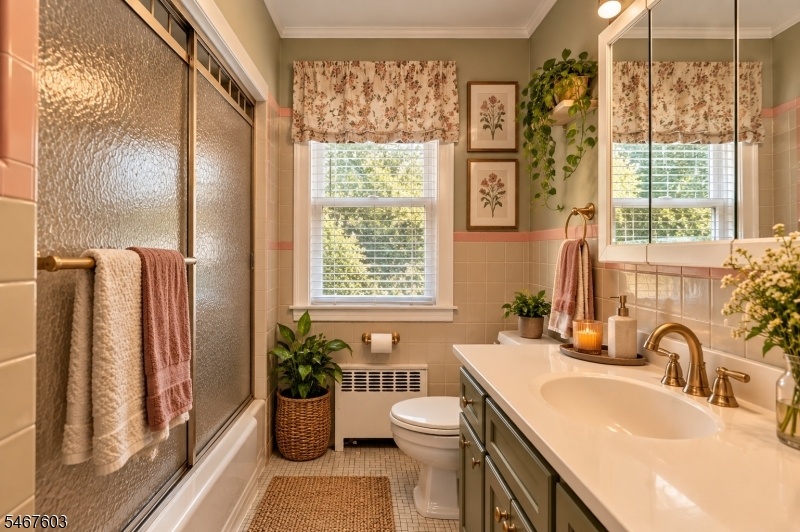 Staged Bathroom