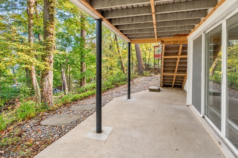 Back patio off Family Room