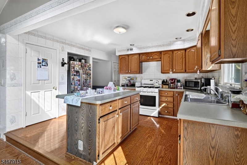 Kitchen with pantry