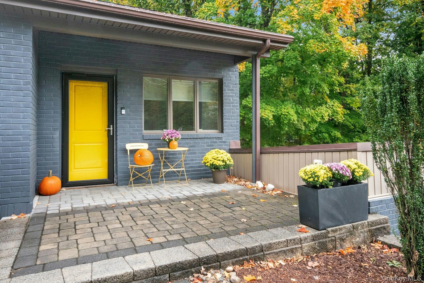 Porch for morning coffee.