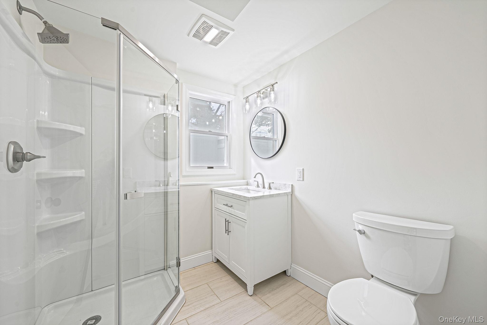 Full bath on lower level