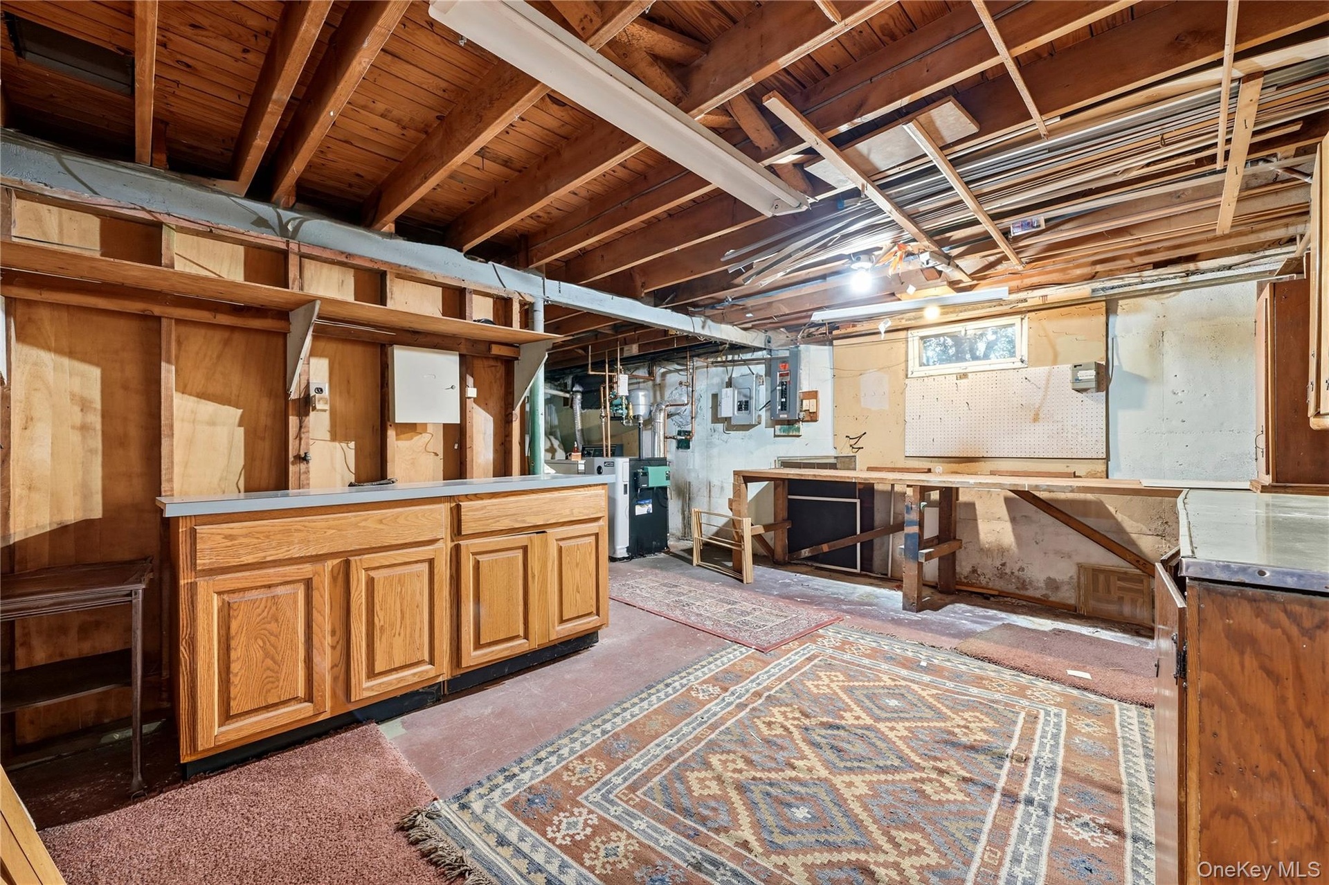 Separate Workbench Area in Basement