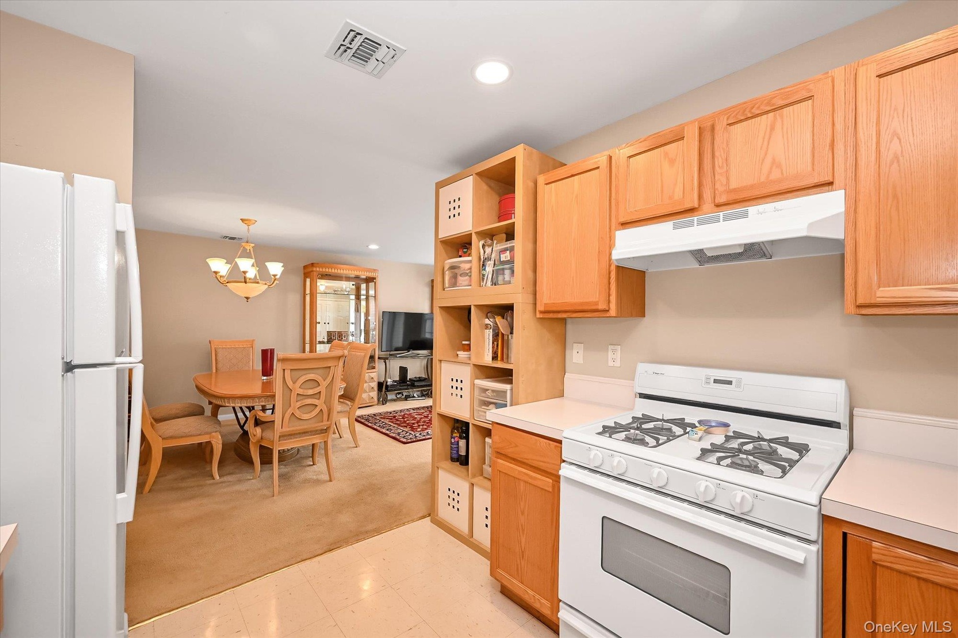 Opens to the dining area.