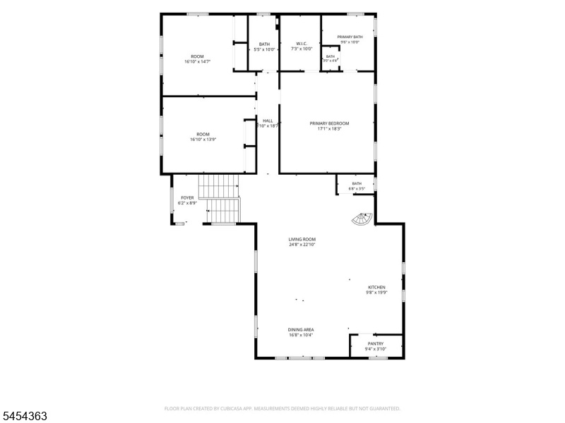 1st level floor plan