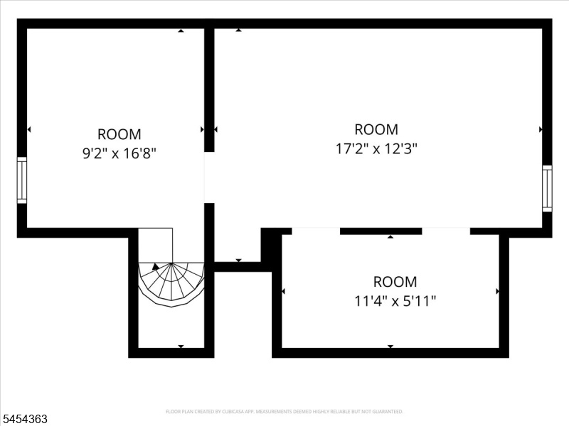 2nd level floor plan