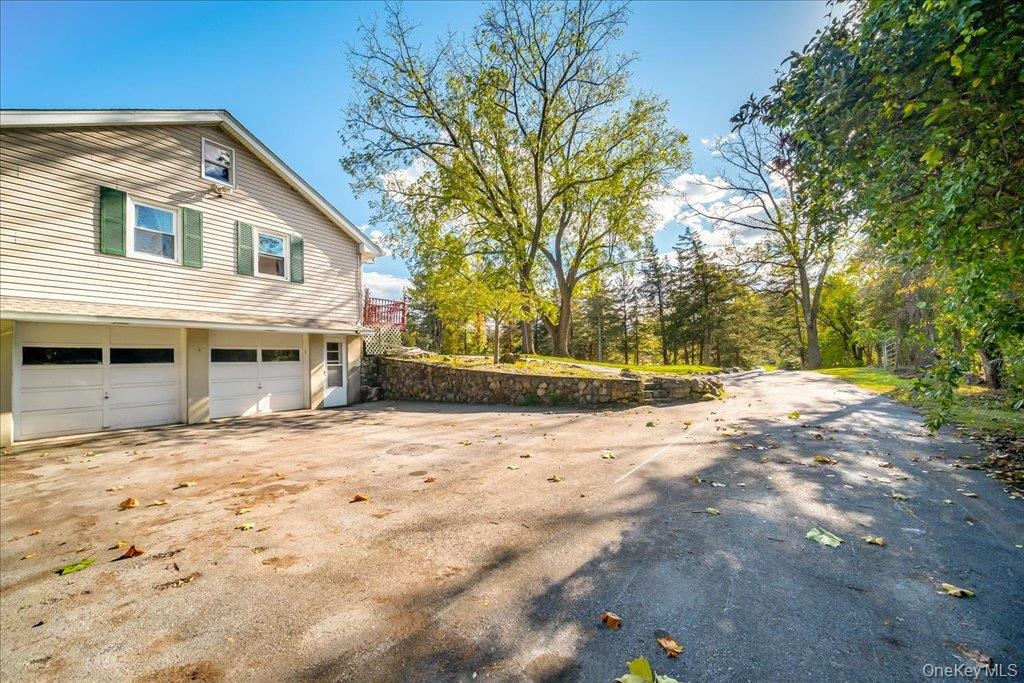 Large 2-car attached garage.