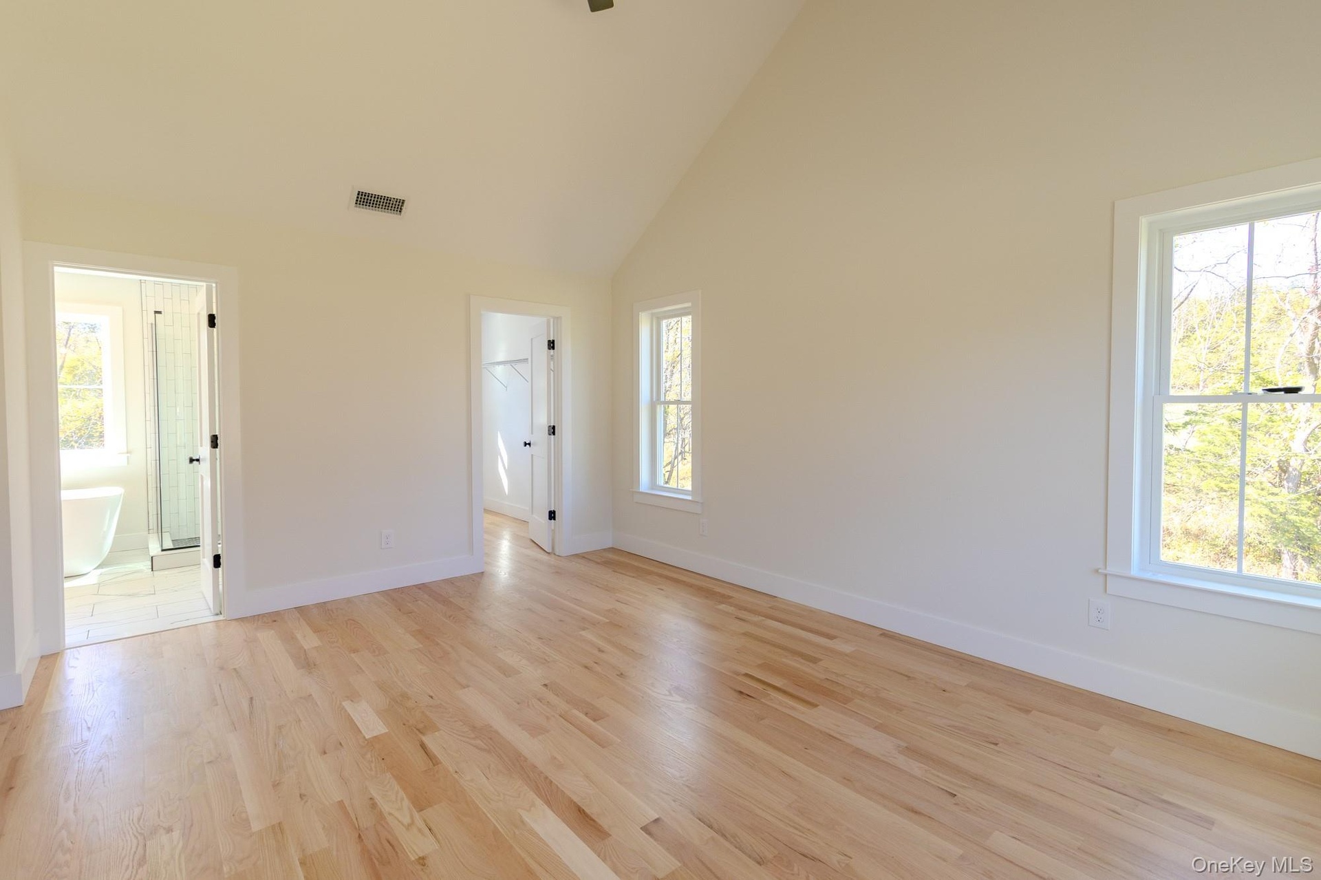 Carson Primary Bedroom with Vaulted Ceiling, Walk-In Closet and Primary Bath