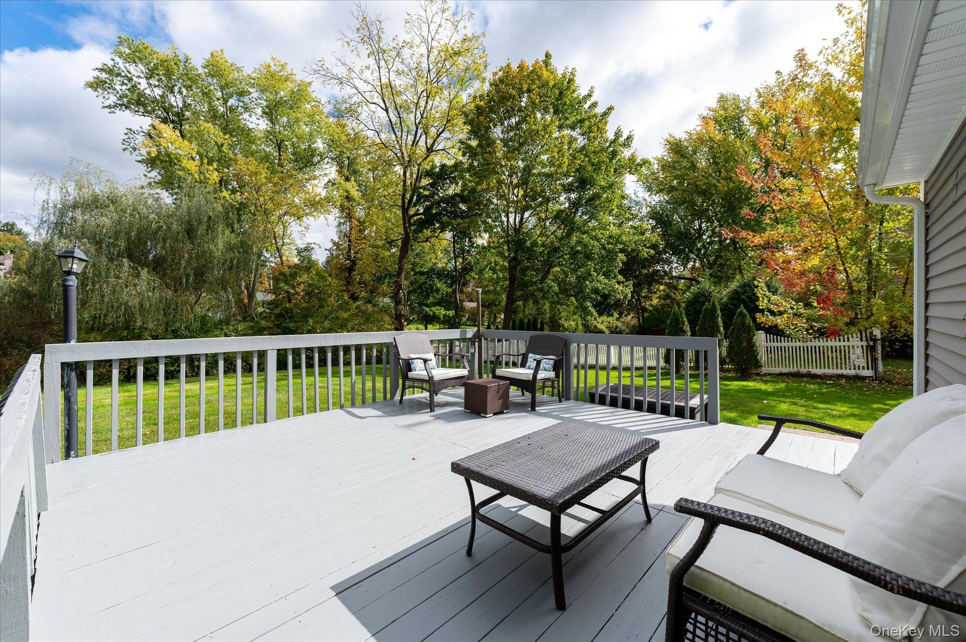 Newly Painted Deck