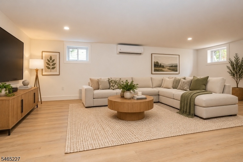 Virtually Staged Lower Level