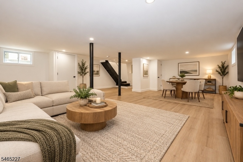 Virtually Staged Lower Level