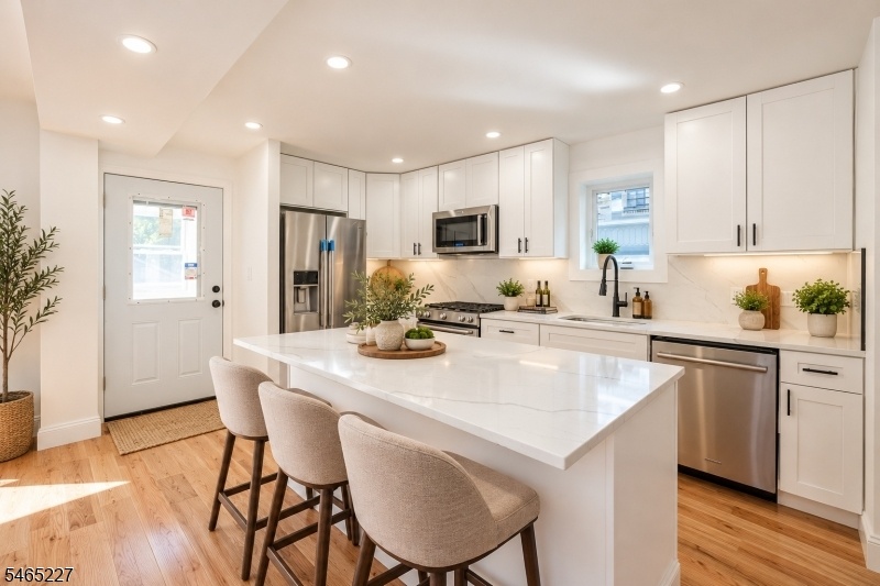 Virtually Staged Kitchen