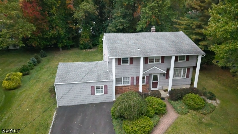 Aerial View of House
