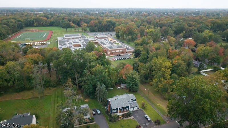 Aerial View of House