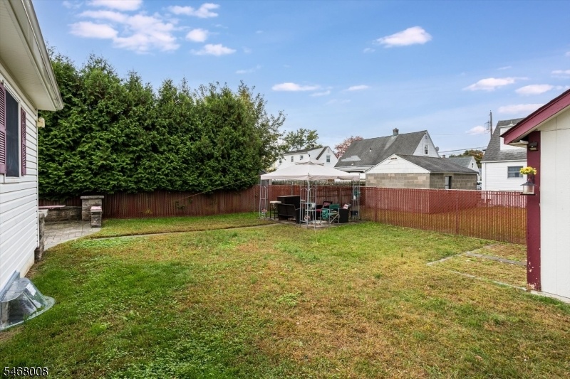 Fenced in Back Yard