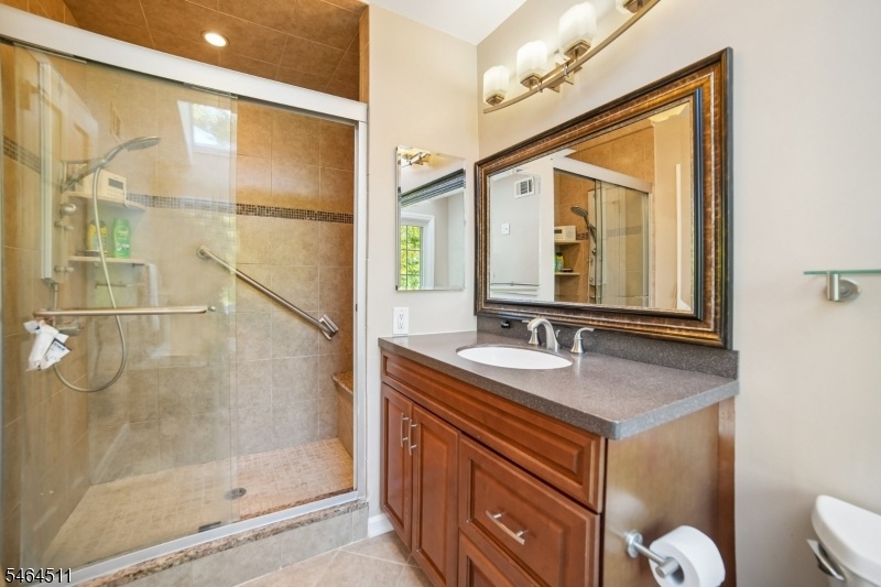 High pressure shower area