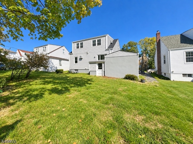 Rear of home