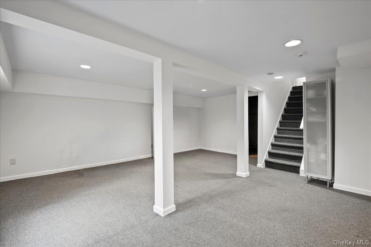 Basement also has a laundry area and storage rooms