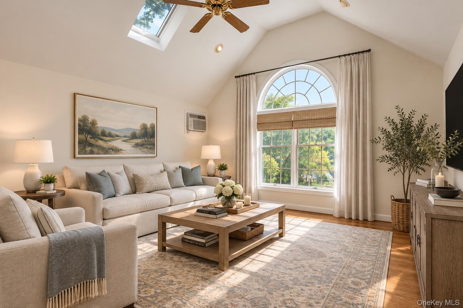 Virtually Staged- Sunlit Great room