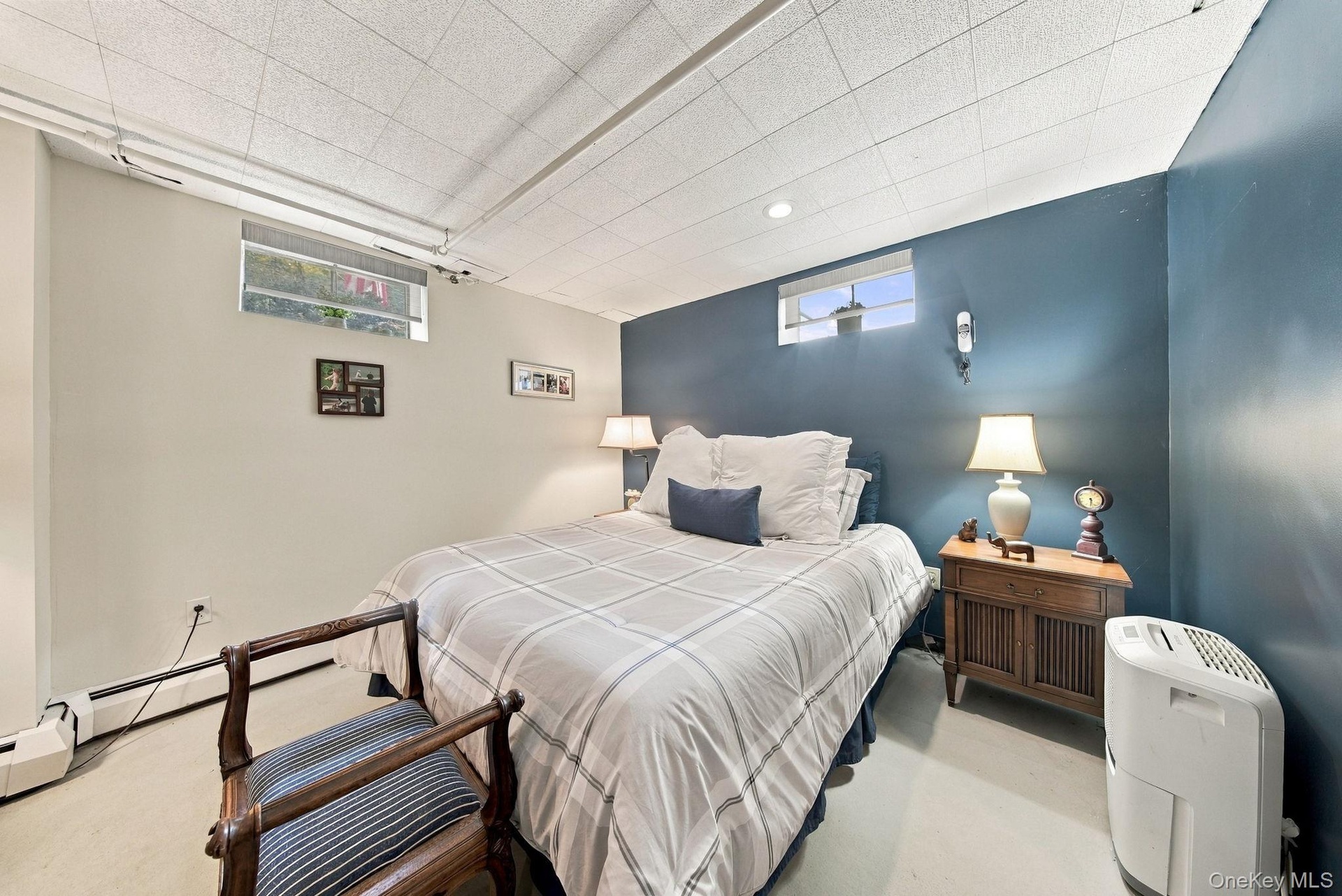 Basement sleeping area