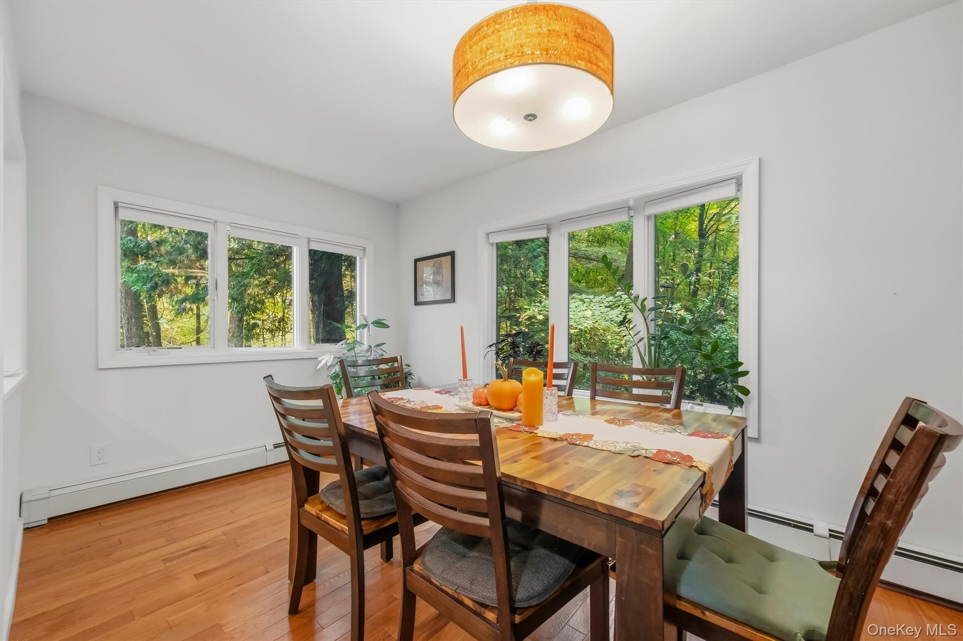 What peaceful views to enjoy at mealtimes.