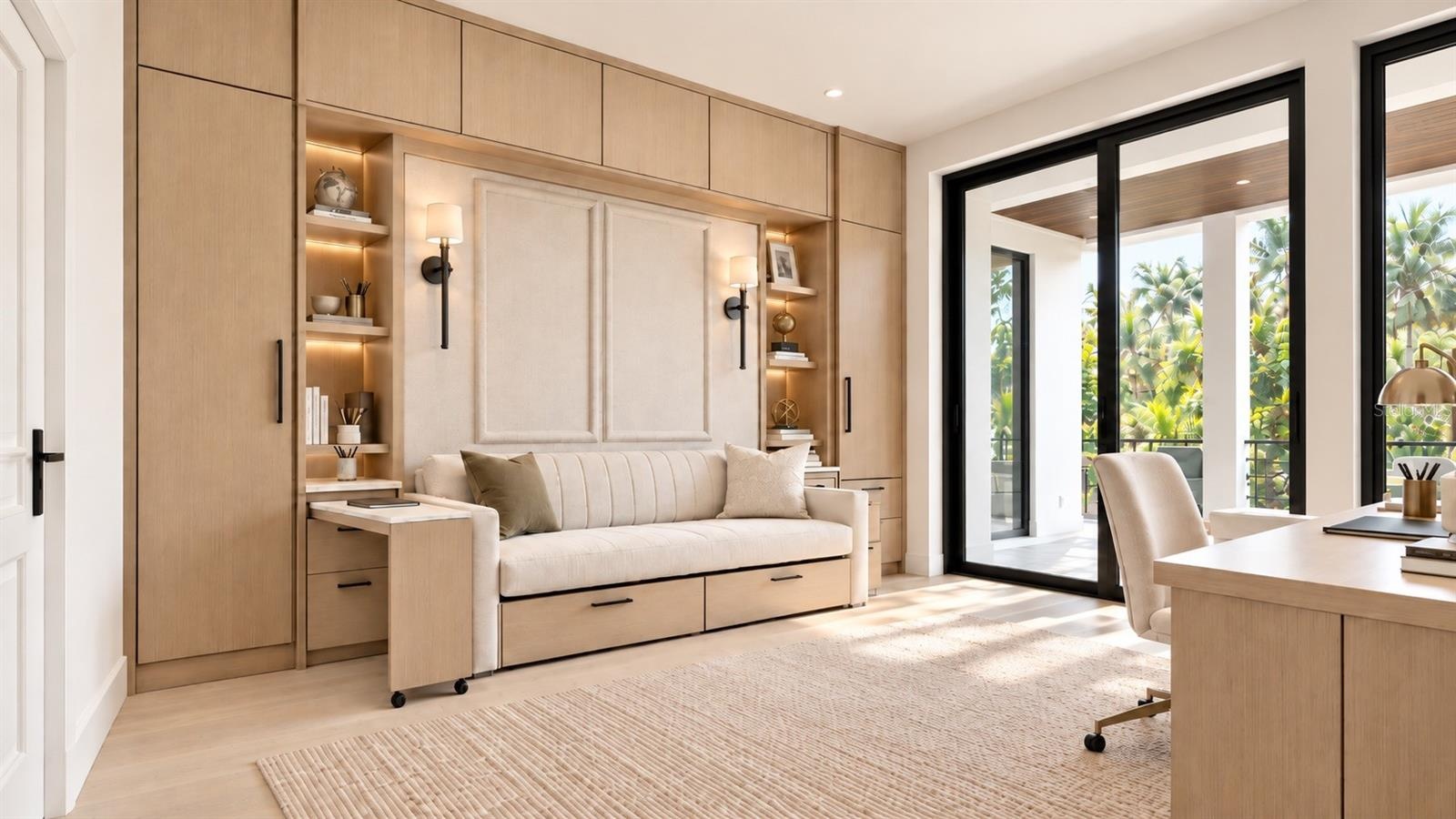 Office/flex room. Includes virtual staging.