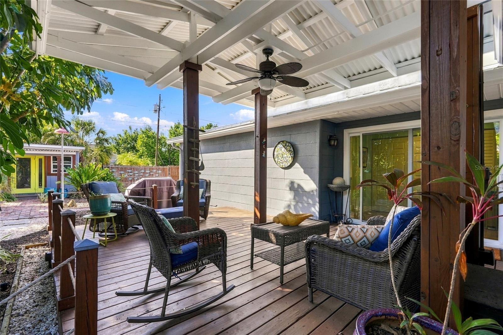 Covered Deck