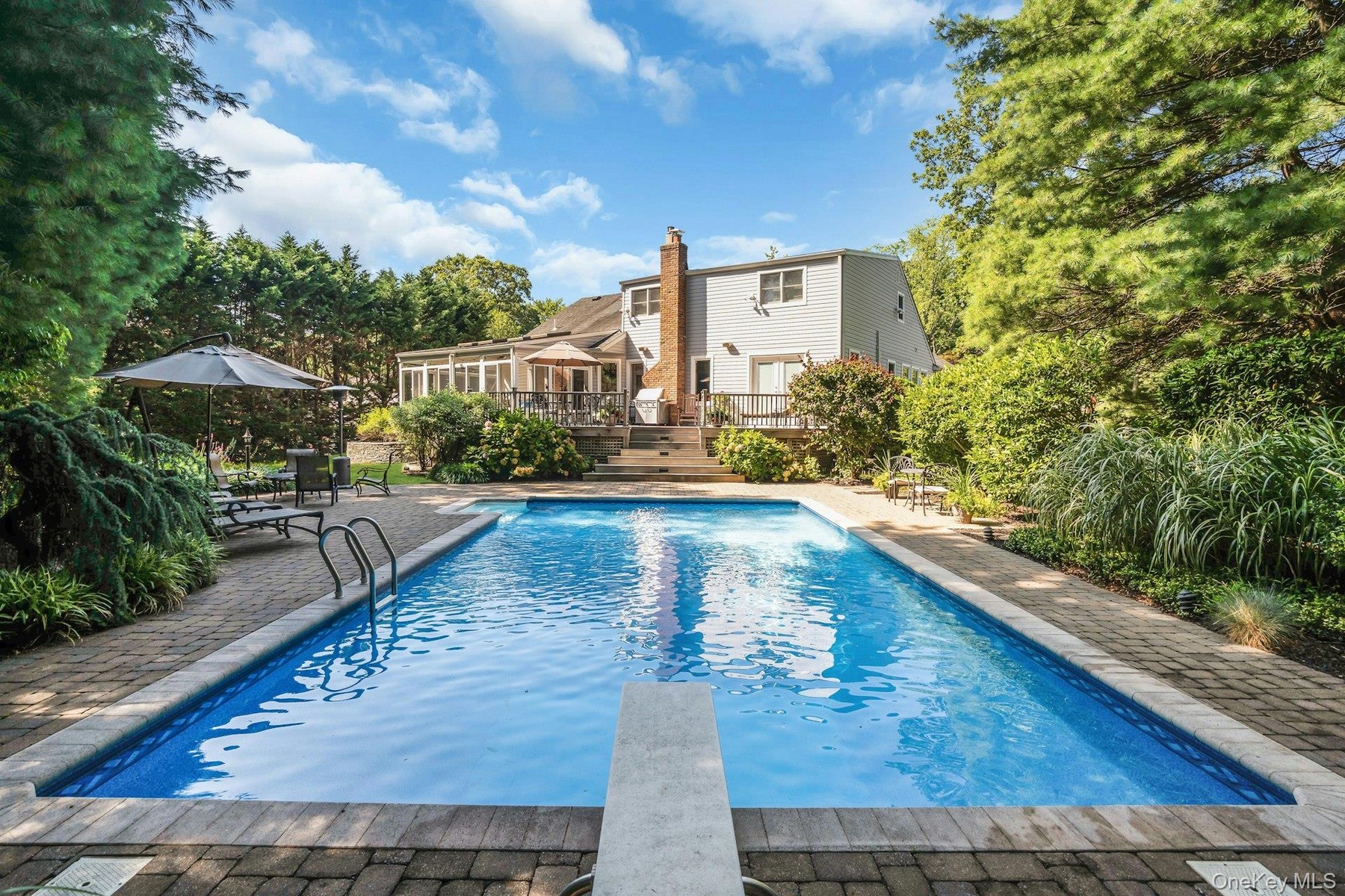 18 x 36 heated, in-ground pool.