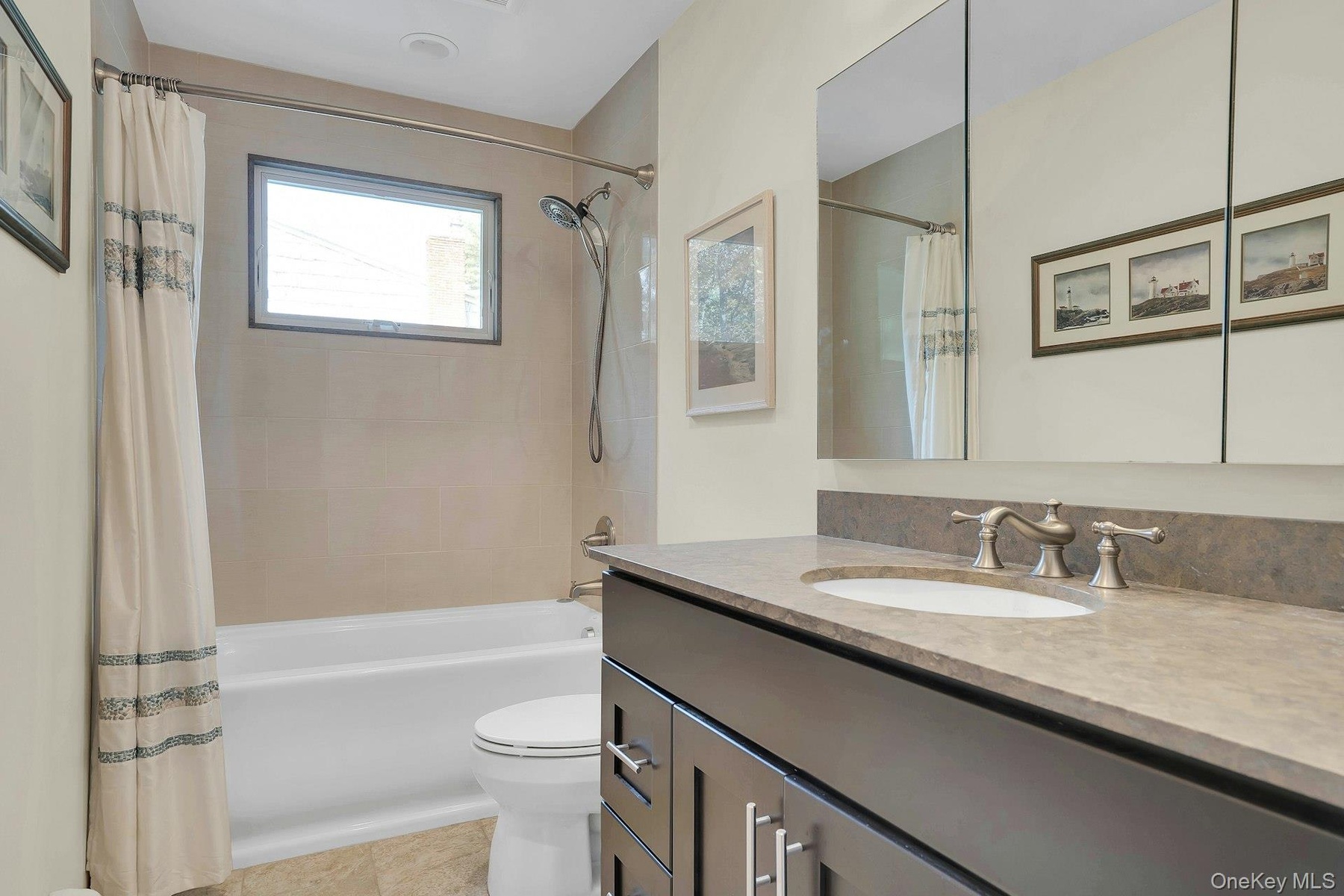 Bathroom #3 on 1st Floor with radiant heated floors.