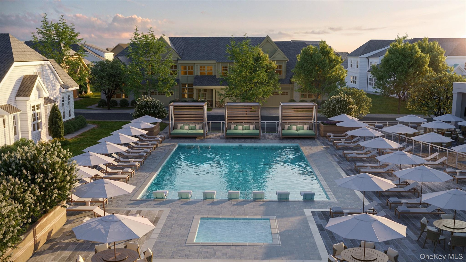 Clubhouse Pool Rendering