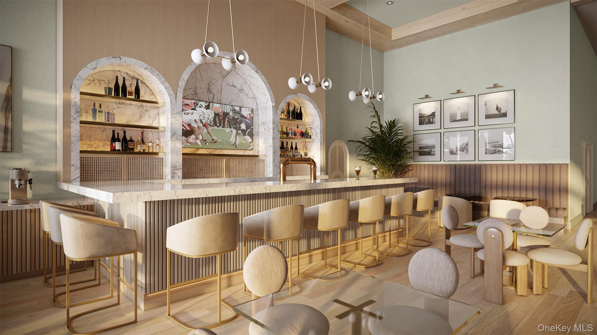 Clubhouse Clubroom rendering