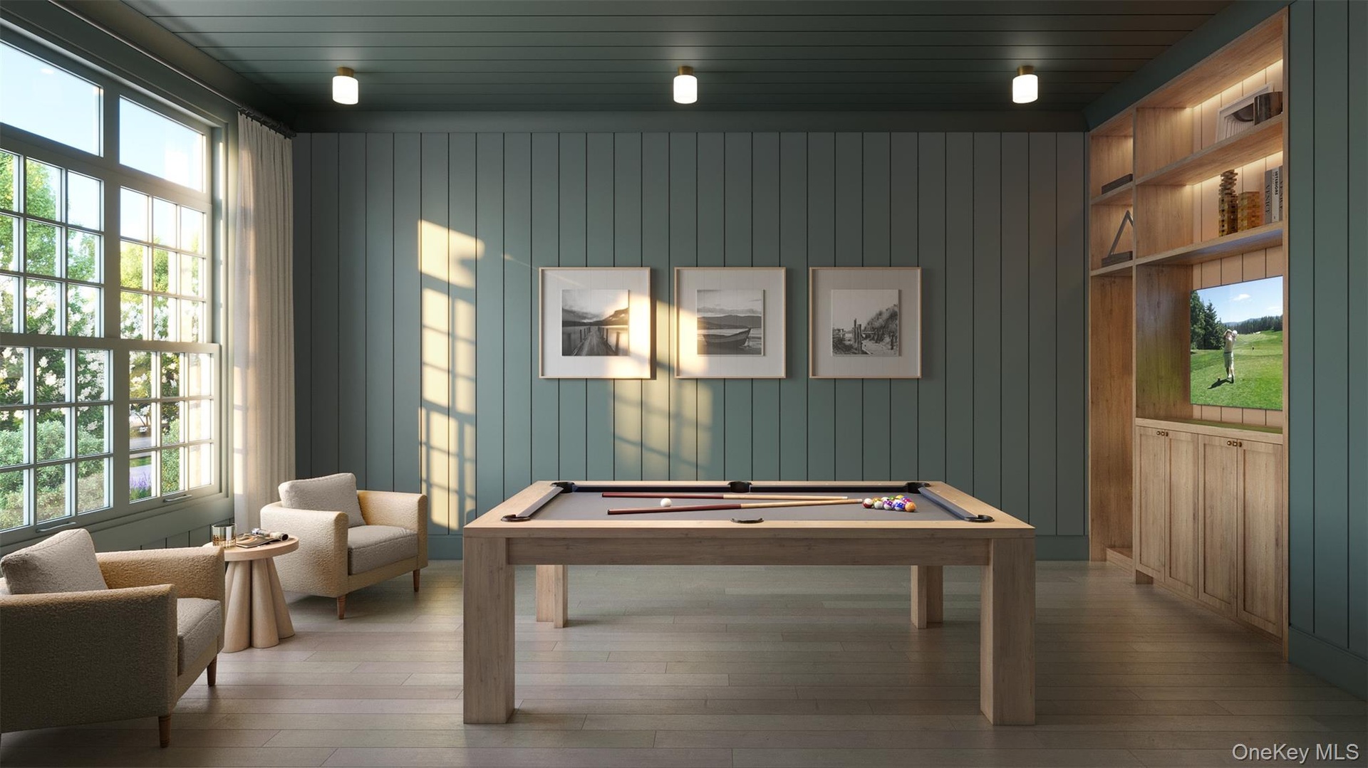 Clubhouse Game Room rendering