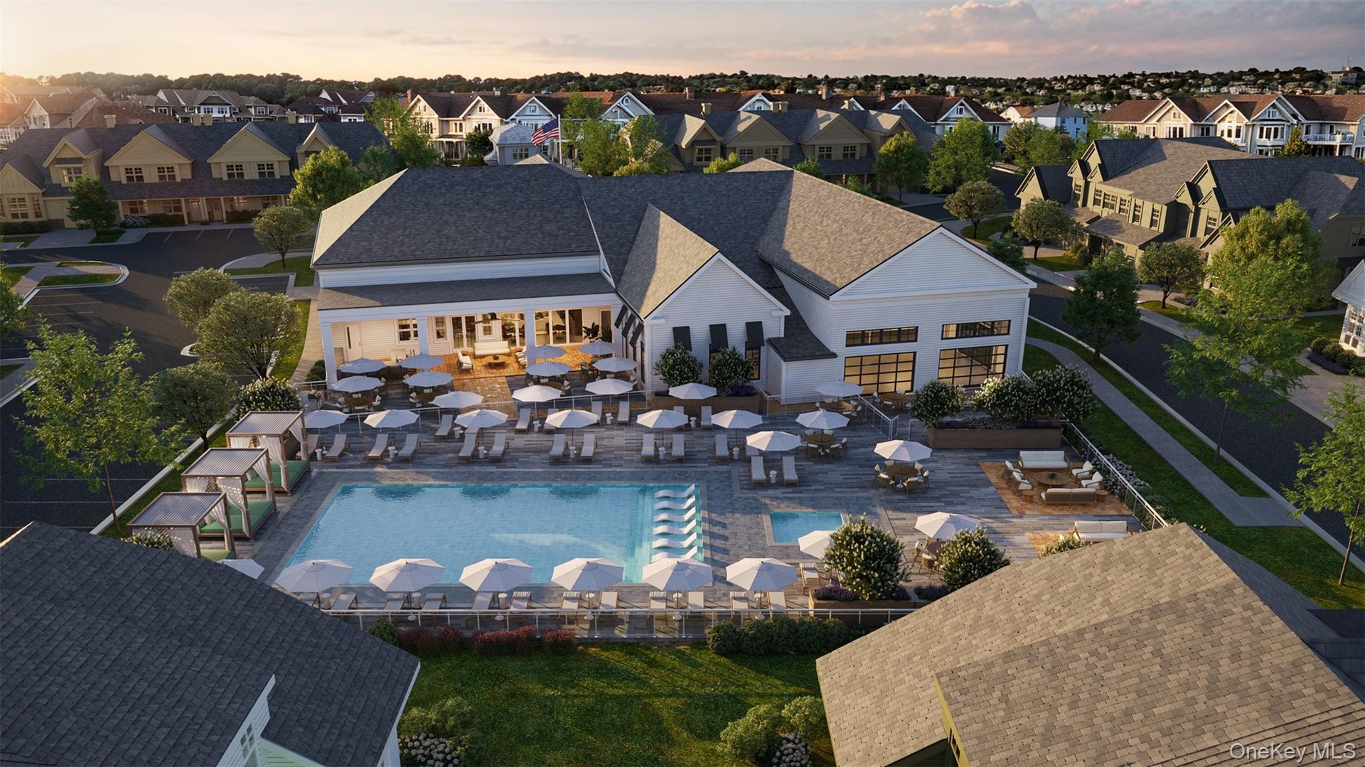 Clubhouse Pool rendering