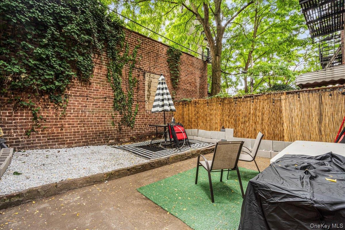 View of patio