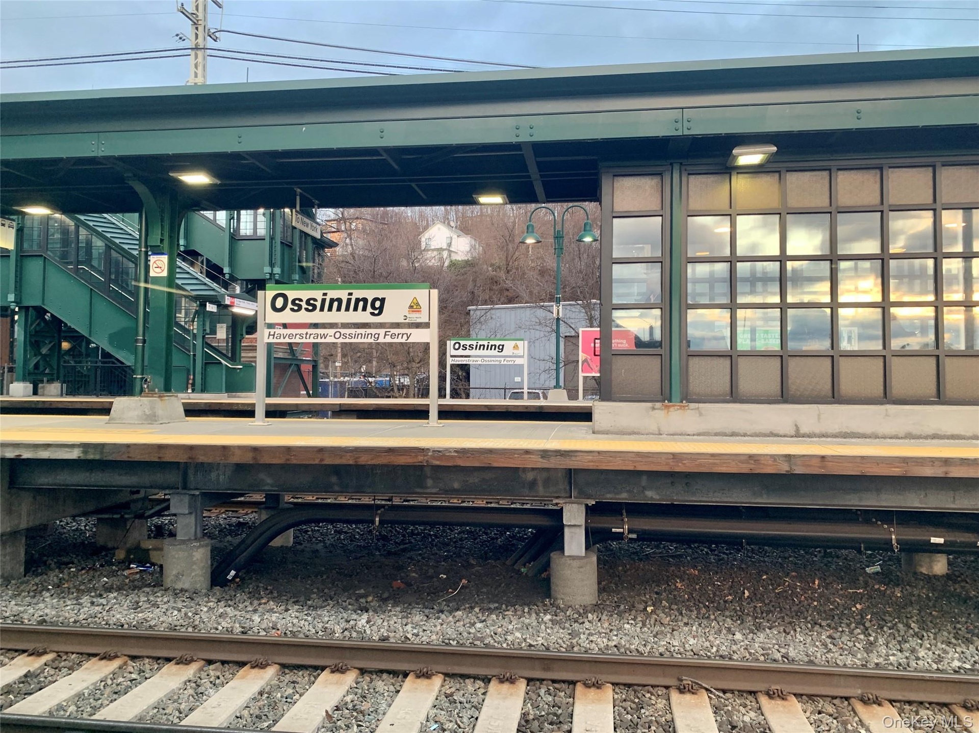 7mins to Ossining Train