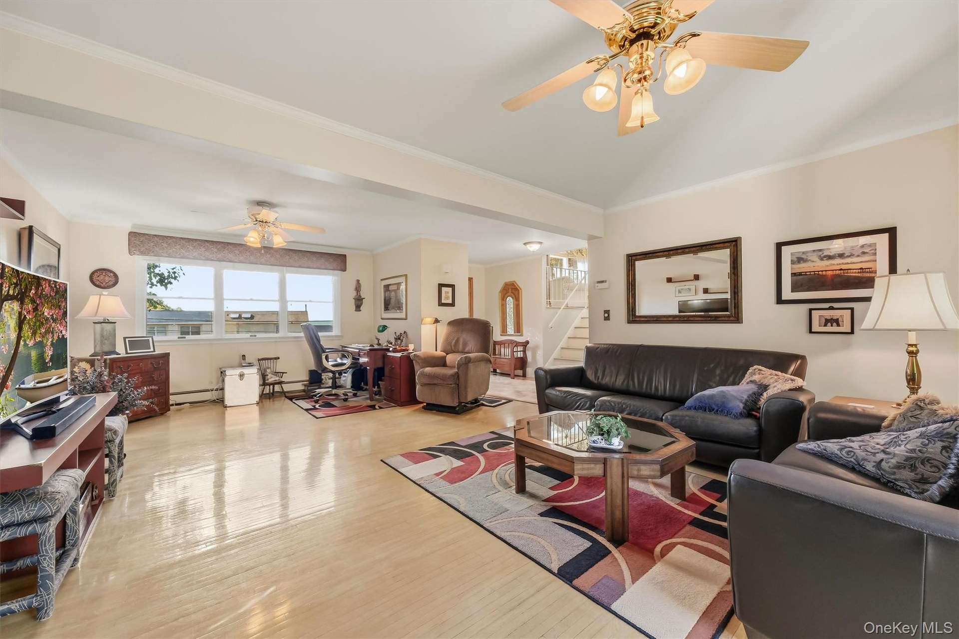 large open family room