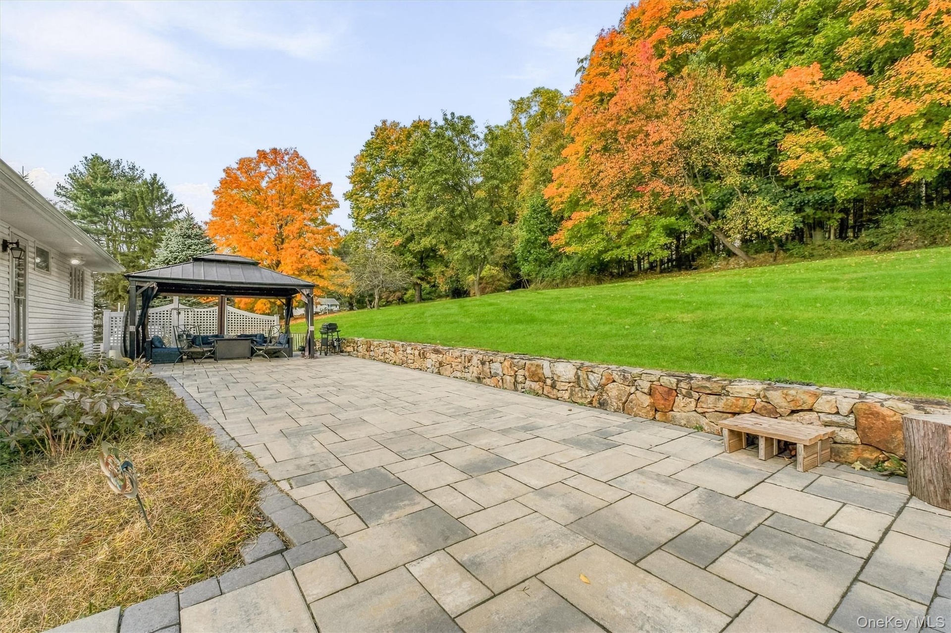 Peaceful backyard (septic in front of home) - room for pool!