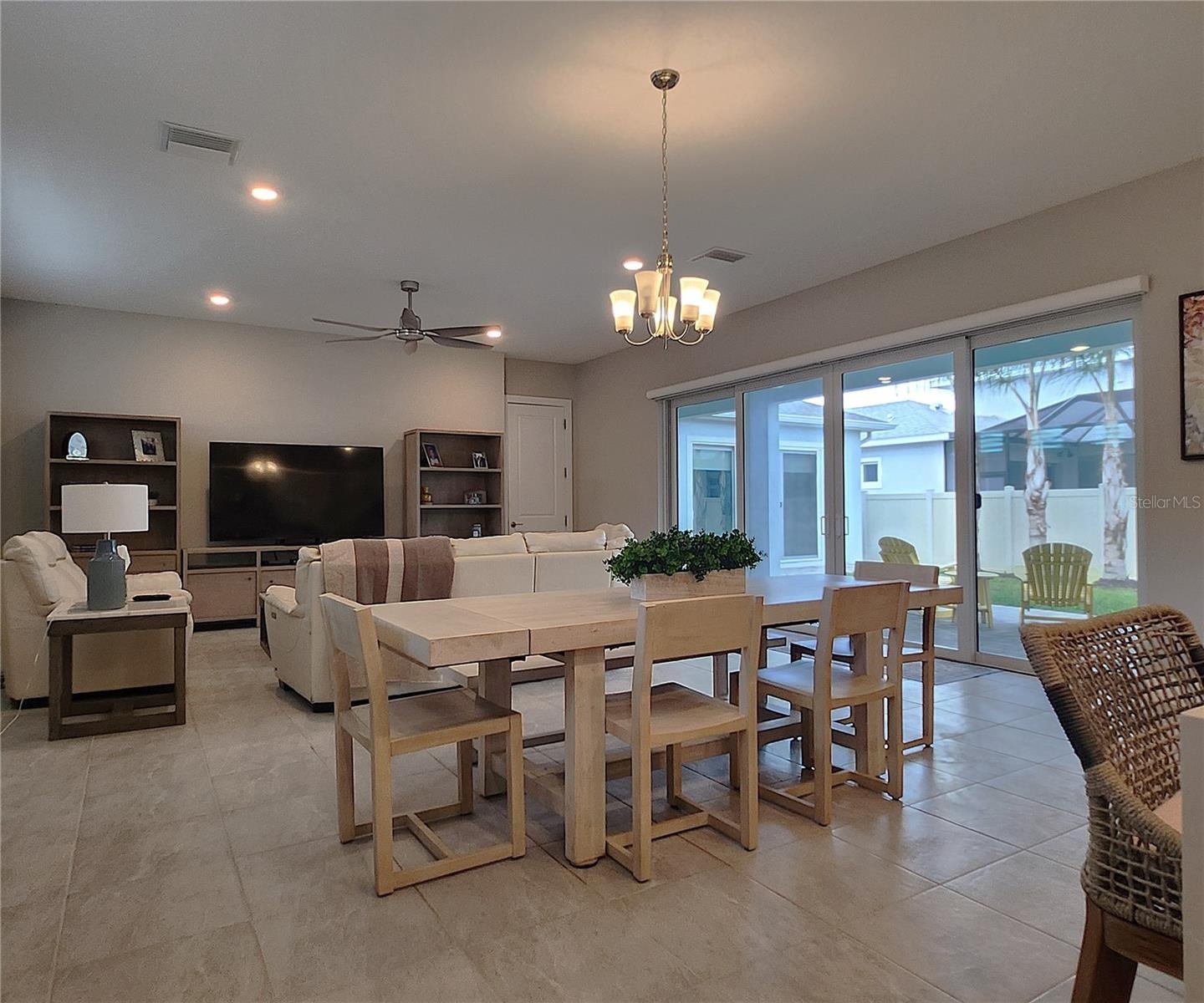 Main home: plantation shutters, remote controlled shade, large living room, dining area, large open kitchen, 3 bedrooms, 2 full bathrooms, 1 guest bat