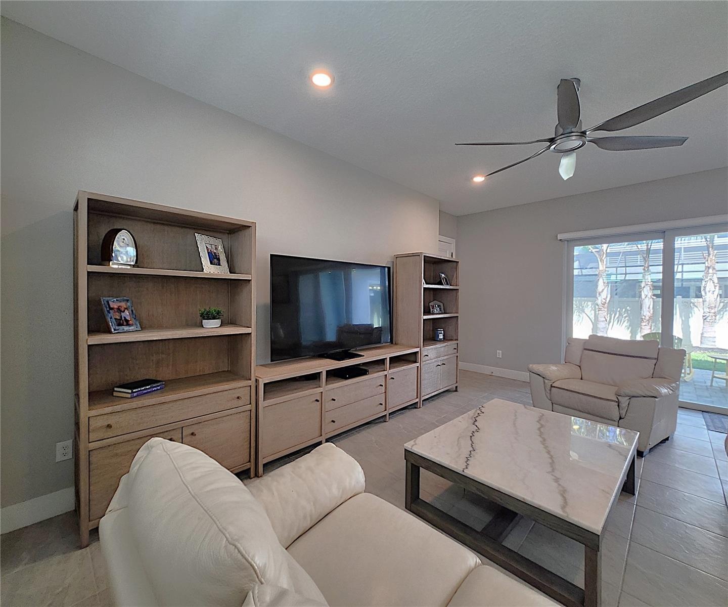 Main home: plantation shutters, remote controlled shade, large living room, dining area, large open kitchen, 3 bedrooms, 2 full bathrooms, 1 guest bat