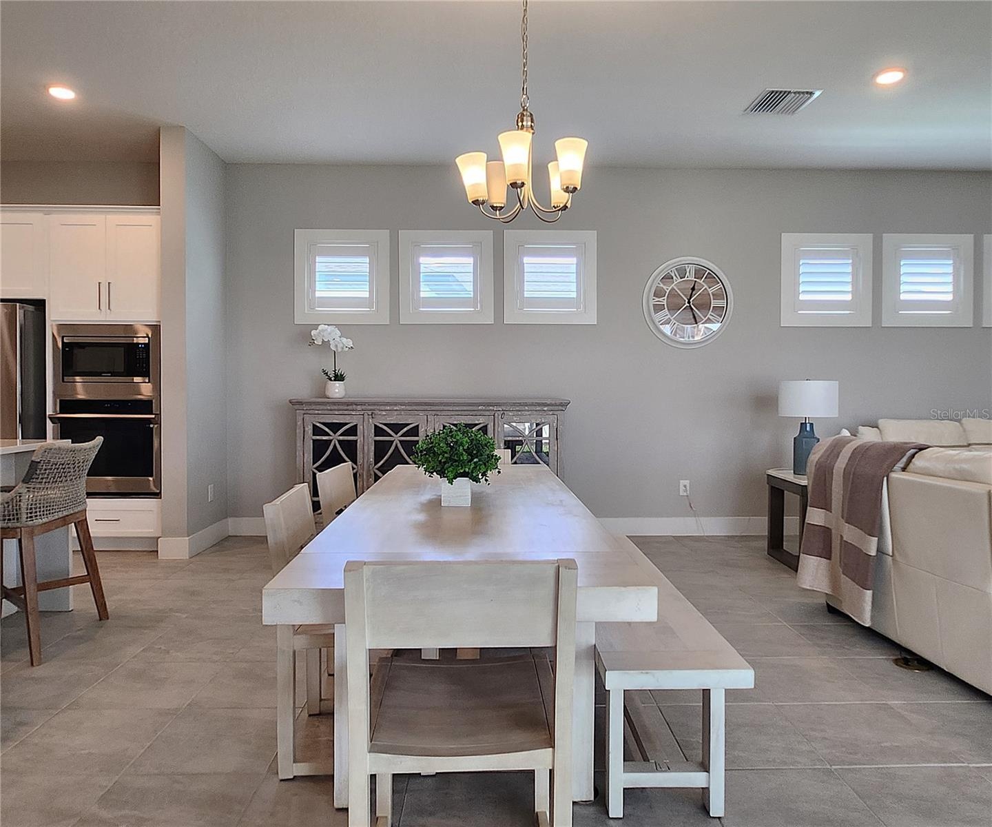 Main home: plantation shutters, remote controlled shade, large living room, dining area, large open kitchen, 3 bedrooms, 2 full bathrooms, 1 guest bat
