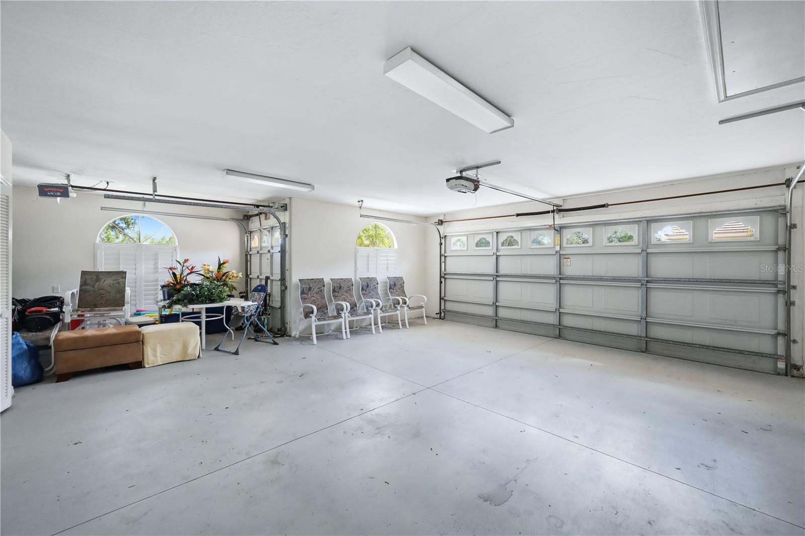 Garage with Golf Cart Bay