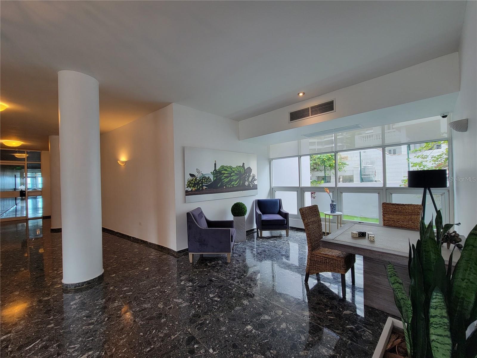 Building´s lobby perspective