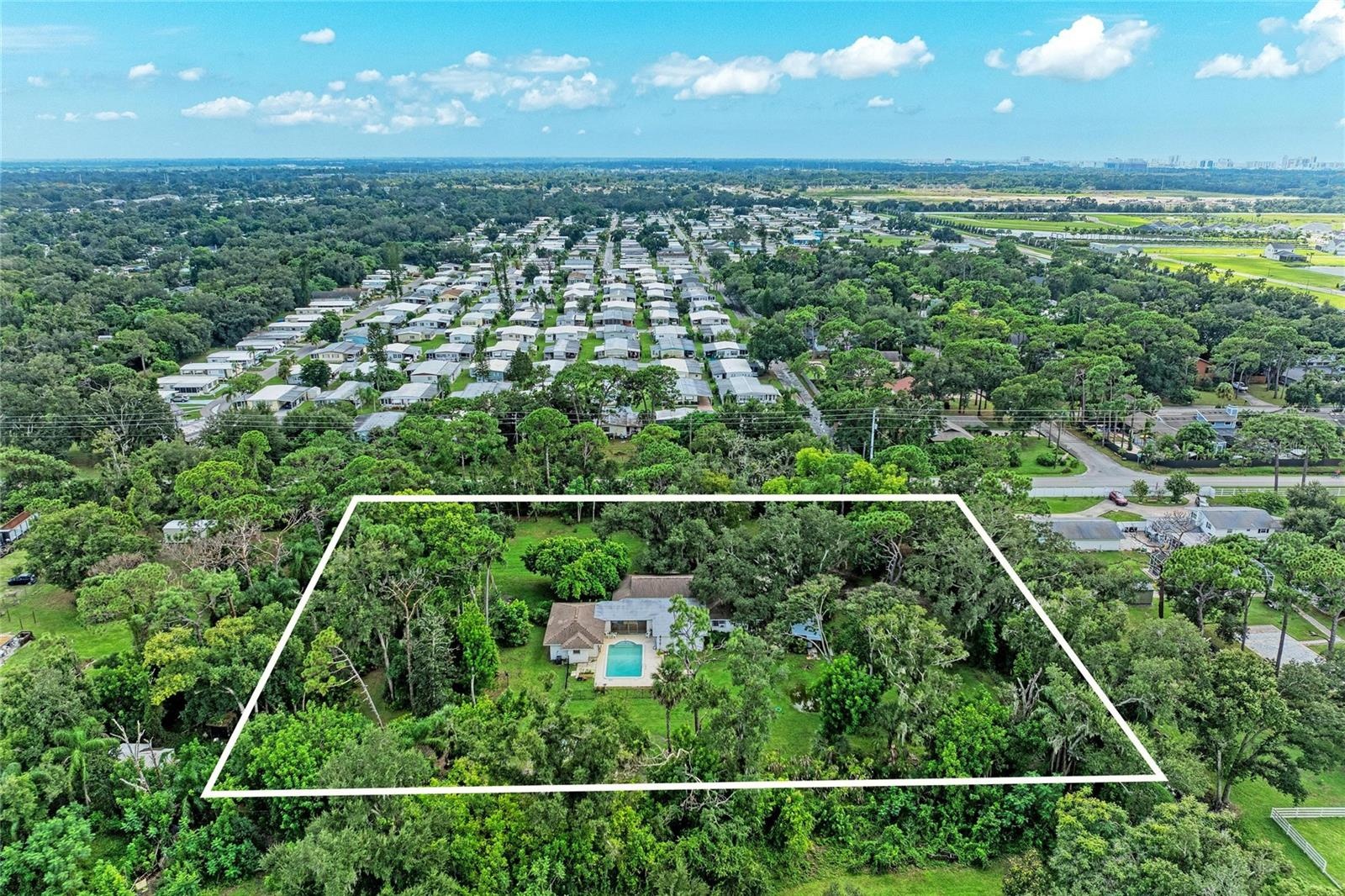 Arial with Approx Property Lines