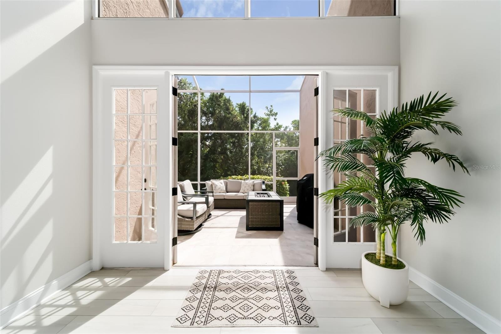 Entry to Patio