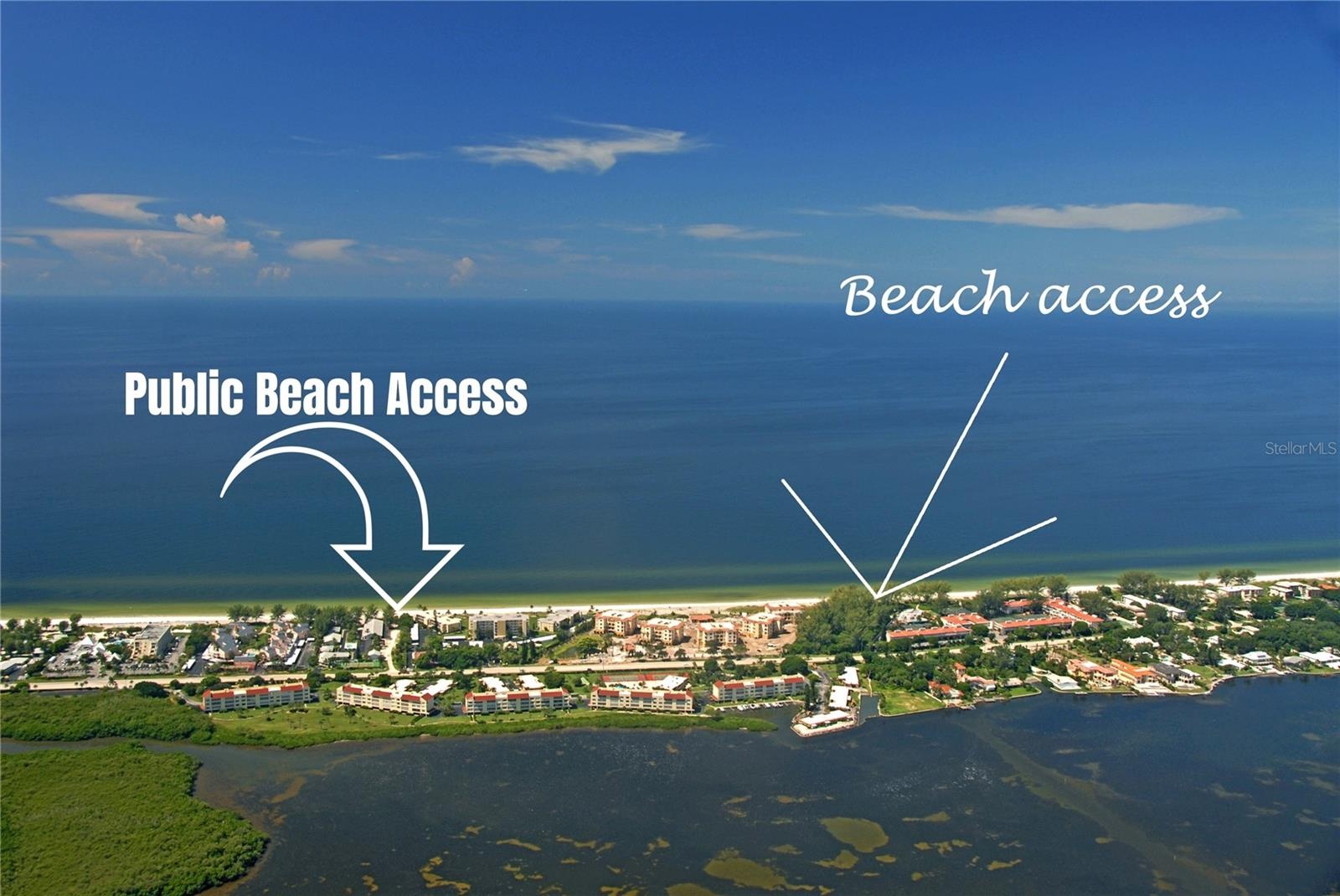 Private Deeded and Two Public Beach Accesses!