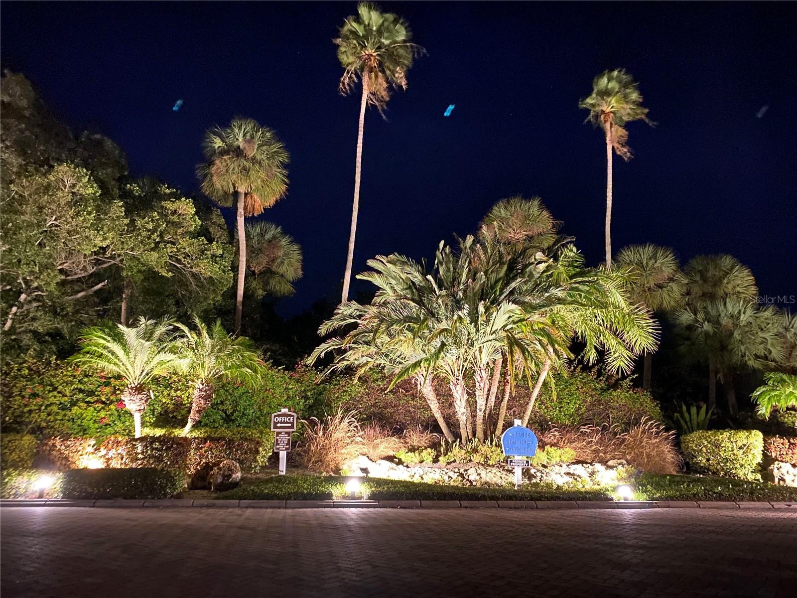 Windward Bay Entrance at Night!