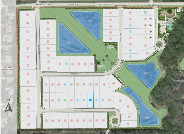 15528 Foxtail Lane Site Map