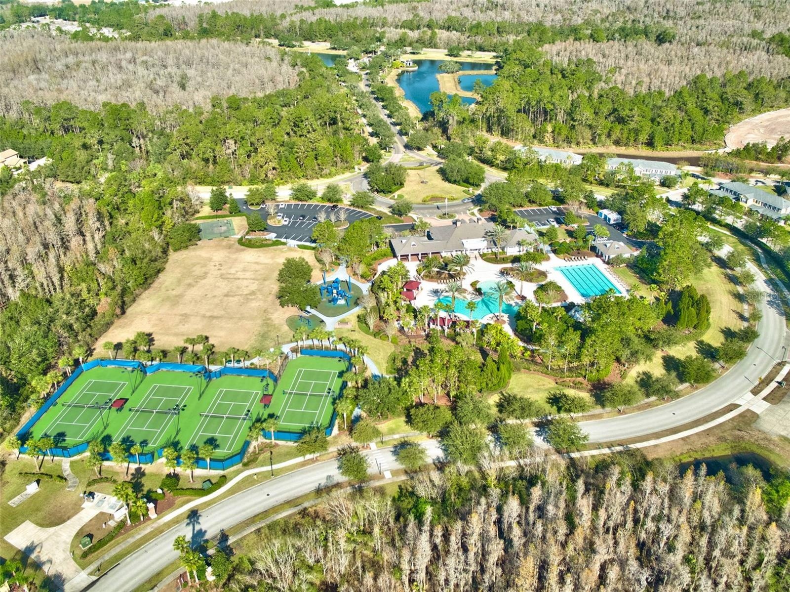 Aerial Of Amenities