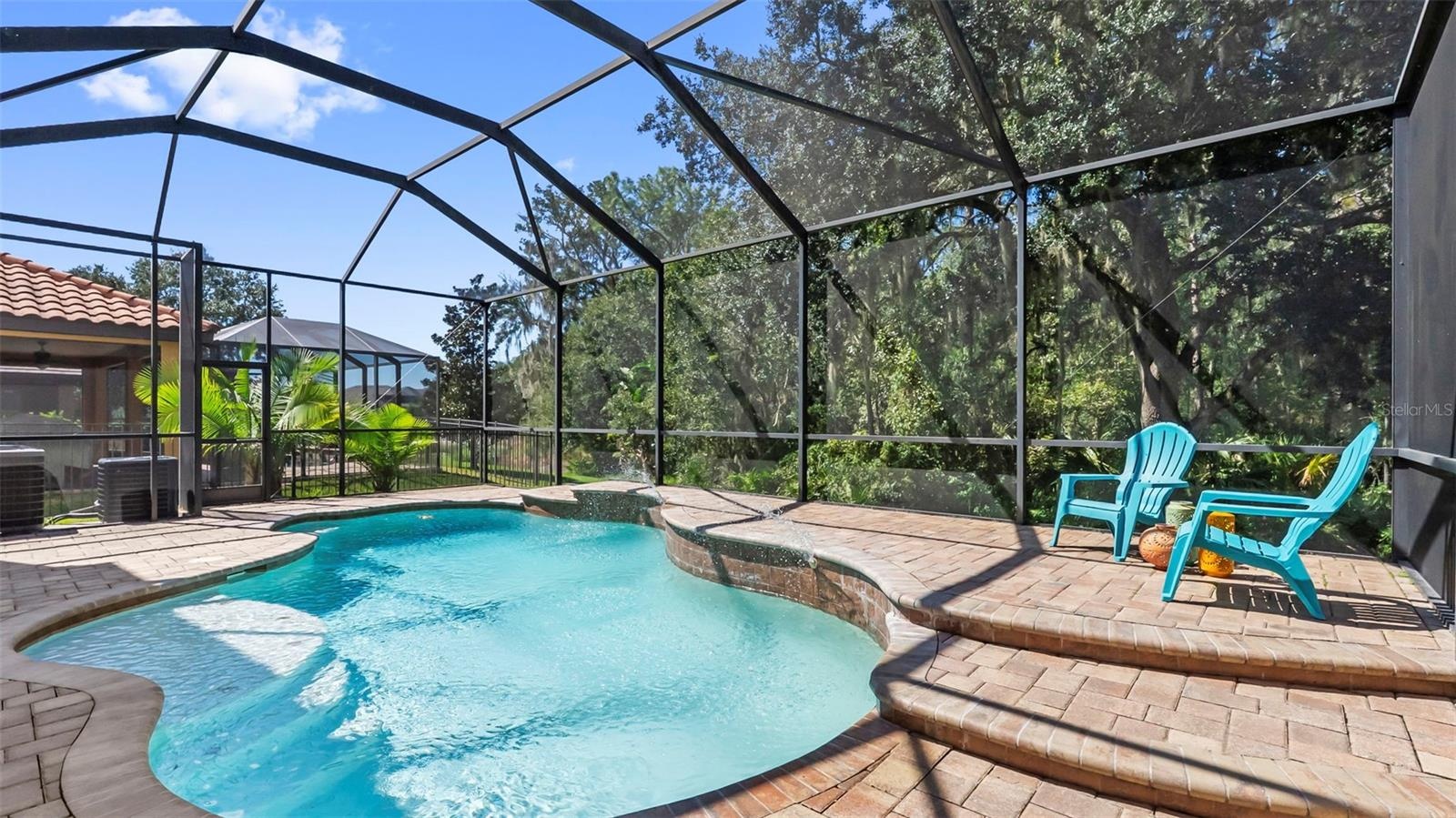 Pool-Secondary Seating Area