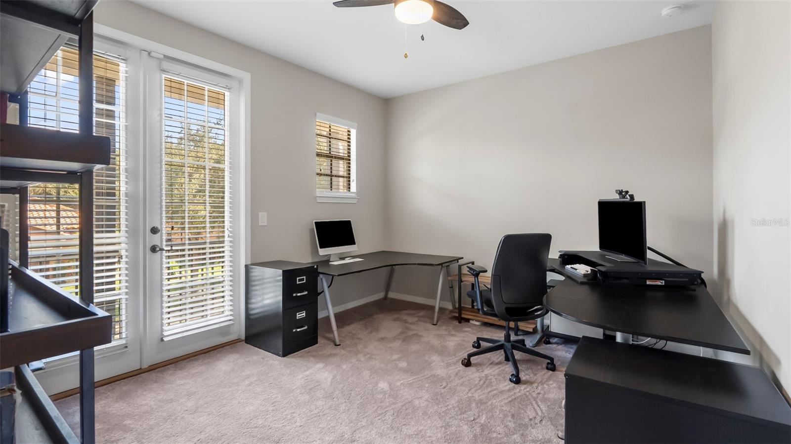 Bedroom Three-Features Balcony Access